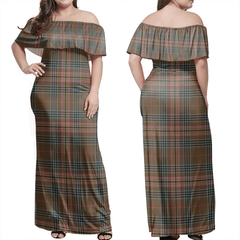 Clan Kennedy Weathered Tartan Hawaii Dress MQ73 Clan Kennedy Tartan Hawaii Dress