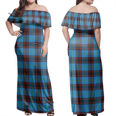 Clan Home Ancient Tartan Hawaii Dress XB89 Clan Home/Hume Tartan Hawaii Dress