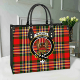 Clan Clan MacGill Modern Tartan Crest Leather Bag AS77 Clan MacGill Tartan Today