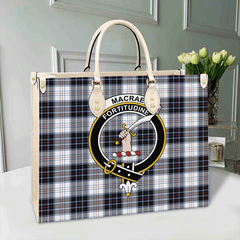 Clan MacRae Dress Modern Tartan Crest Leather Bag HD62 Clan MacRae Tartan Today