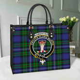 Clan Robertson Hunting Modern Tartan Crest Leather Bag MZ99 Clan Robertson Tartan Today