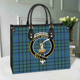 Clan Matheson Hunting Ancient Tartan Crest Leather Bag ED39 Clan Matheson Tartan Today