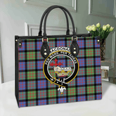 Clan MacDonald Ancient Tartan Crest Leather Bag AG19 Clan MacDonald Tartan Today