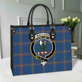 Clan MacLaine Of Loch Buie Tartan Crest Leather Bag SZ65 Clan Borthwick Tartan Today