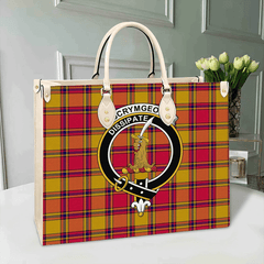Clan Scrymgeour Tartan Crest Leather Bag WB56 Clan Scrymgeour Tartan Today