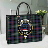 Clan Rose Hunting Modern Tartan Crest Leather Bag NF95 Clan Rose Tartan Today