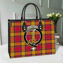 Clan Scrymgeour Tartan Crest Leather Bag WB56 Clan Scrymgeour Tartan Today
