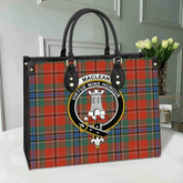 Clan MacLean Of Duart Ancient Tartan Crest Leather Bag NN31 Clan Borthwick Tartan Today