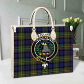 Clan MacLaren Modern Tartan Crest Leather Bag YX87 Clan Borthwick Tartan Today
