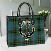 Clan Davidson Ancient Tartan Crest Leather Bag WQ93 Clan Davidson Tartan Today