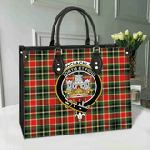 Clan MacLachlan Hunting Modern Tartan Crest Leather Bag PN94 Clan Borthwick Tartan Today
