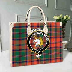 Clan Stewart Of Appin Ancient Tartan Crest Leather Bag US96 Clan Stewart of Appin Tartan Today