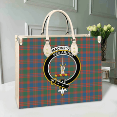 Clan MacIntyre Ancient Tartan Crest Leather Bag HJ31 Clan MacIntyre Tartan Today