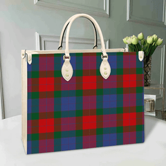 Clan Mar Tartan Leather Bag EE64 Clan Mar Tartan Today