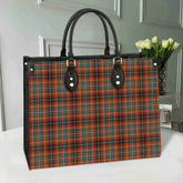 Clan Innes Ancient Tartan Leather Bag GK65 Clan Innes Tartan Today