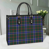 Clan Ogilvie Hunting Modern Tartan Leather Bag ZM55 Clan Ogilvie Tartan Today