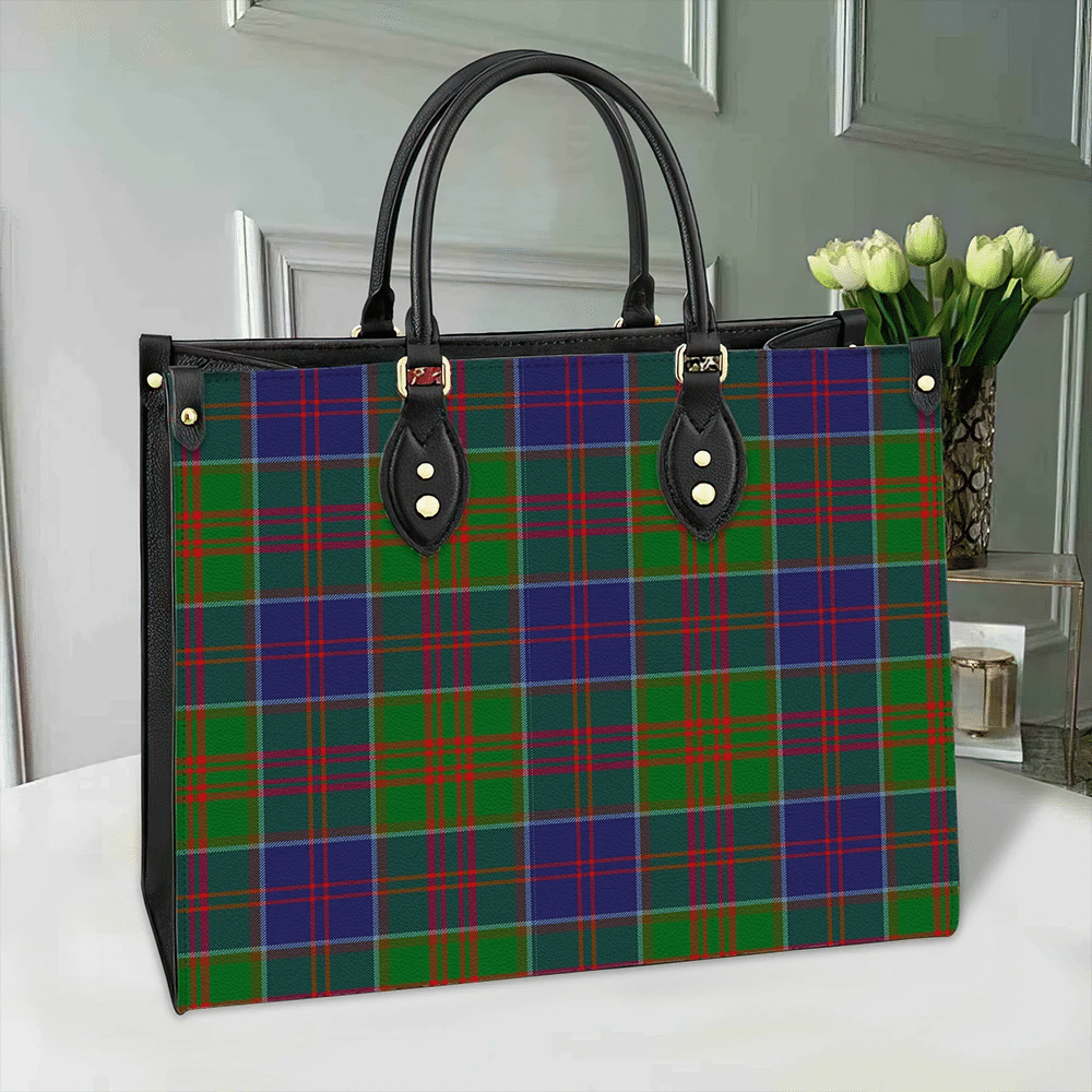 Clan Stewart Of Appin Hunting Modern Tartan Leather Bag EJ73 Clan Stewart of Appin Tartan Today