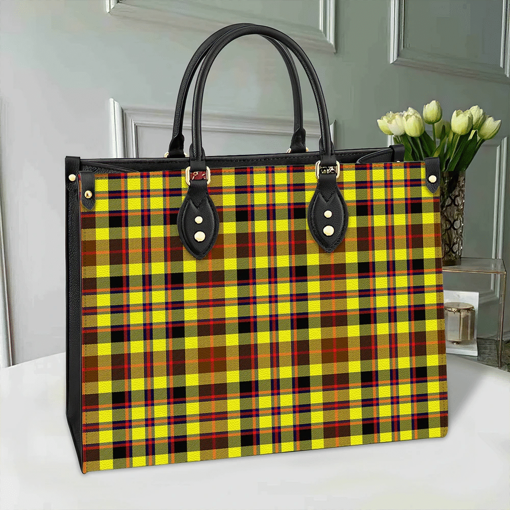 Clan Jardine Tartan Leather Bag VW91 Clan Jardine Tartan Today