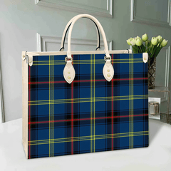 Clan Grewar Tartan Leather Bag FG29 Clan Grewar Tartan Today