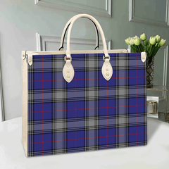 Clan Kinnaird Tartan Leather Bag CI22 Clan Kinnaird Tartan Today