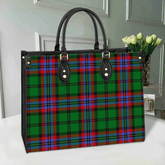 Clan McGeachie Tartan Leather Bag PV32 Clan McGeachie Tartan Today