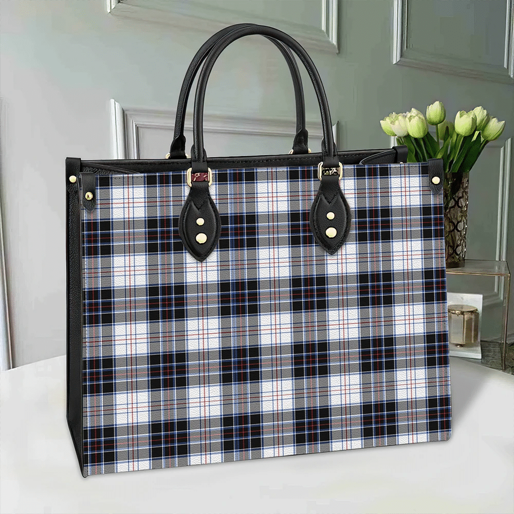 Clan MacRae Dress Modern Tartan Leather Bag RT13 Clan MacRae Tartan Today