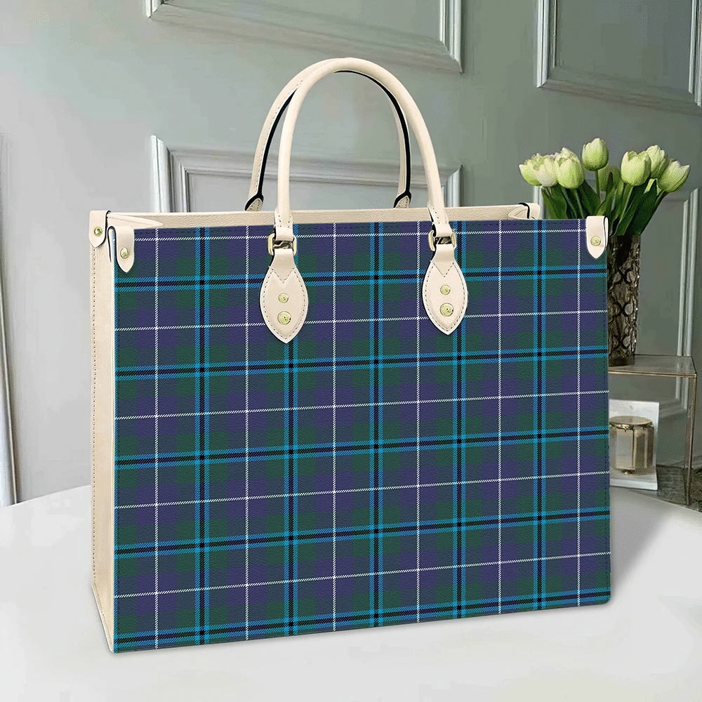 Clan Douglas Modern Tartan Leather Bag EE53 Clan Douglas Tartan Today