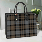 Clan MacKay Weathered Tartan Leather Bag WJ36 Clan MacKay Tartan Today