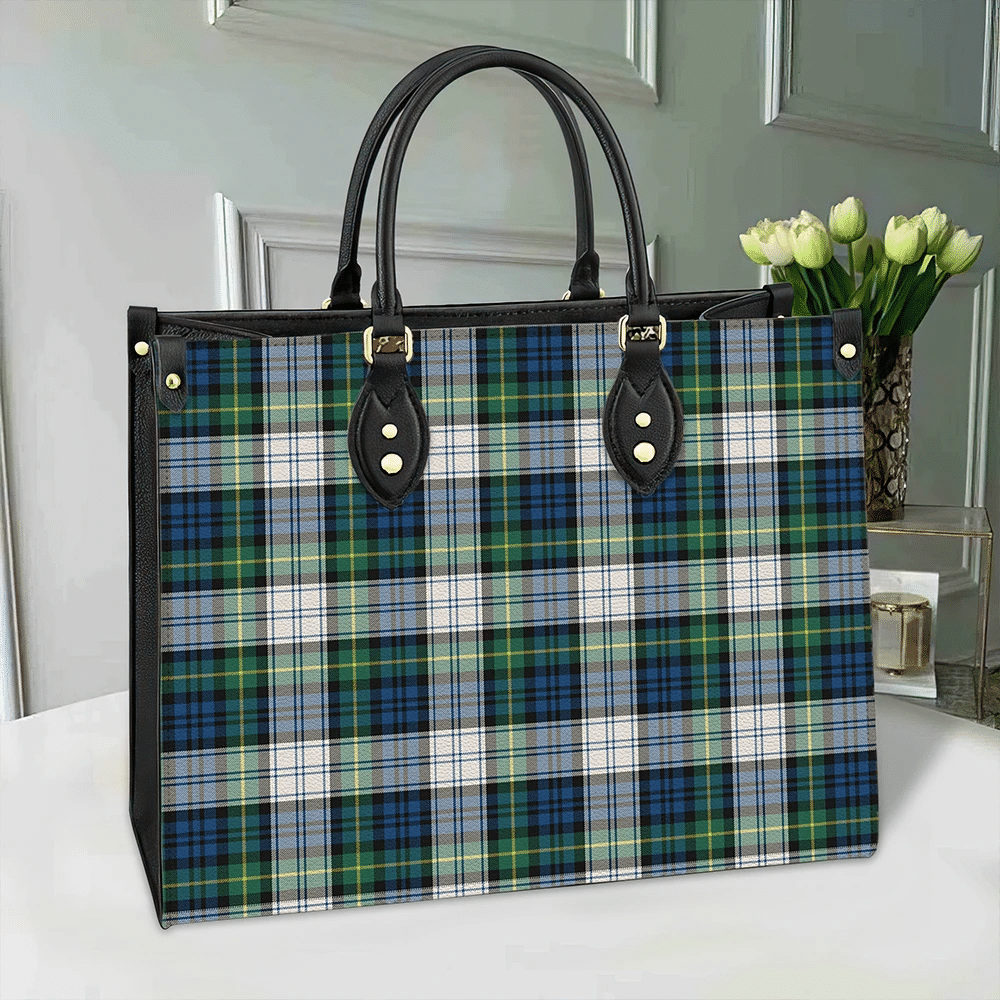 Clan Gordon Dress Ancient Tartan Leather Bag XN40 Clan Gordon Tartan Today