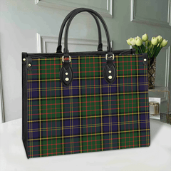 Clan MacMillan Hunting Modern Tartan Leather Bag UT89 Clan MacMillan Tartan Today