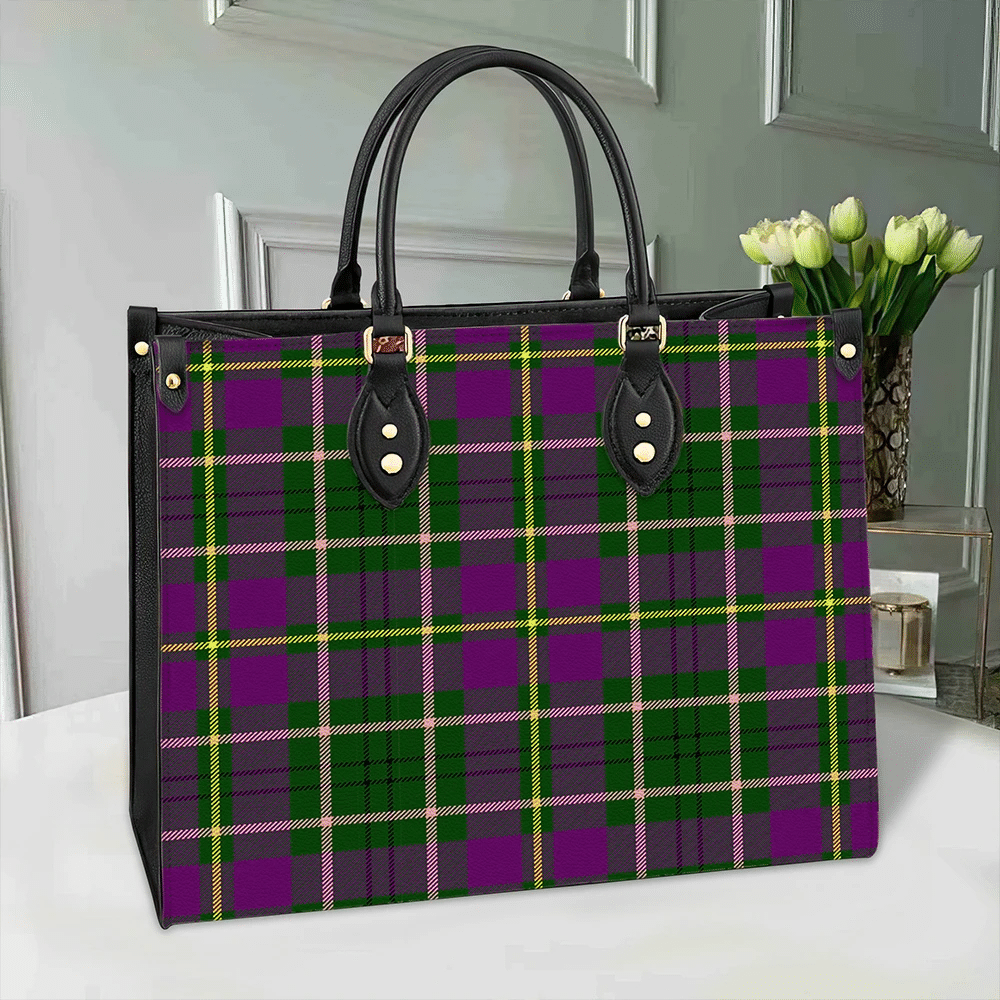 Clan Taylor Tartan Leather Bag ZK48 Clan Taylor Tartan Today