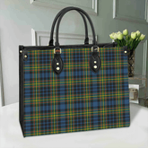 Clan MacLellan Ancient Tartan Leather Bag YT69 Clan Borthwick Tartan Today