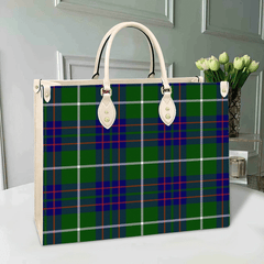 Clan MacIntyre Hunting Modern Tartan Leather Bag VY33 Clan MacIntyre Tartan Today