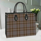 Clan MacIntyre Hunting Weathered Tartan Leather Bag LF47 Clan MacIntyre Tartan Today