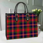 Clan MacPherson Modern Tartan Leather Bag ZJ77 Clan MacPherson Tartan Today