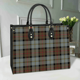 Clan MacLeod Of Harris Weathered Tartan Leather Bag WS33 Clan Borthwick Tartan Today
