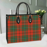 Clan MacAulay Ancient Tartan Leather Bag ZU14 Clan MacAulay Tartan Today