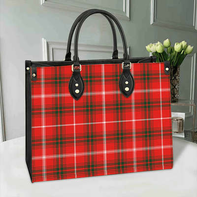 Clan Duke Of Rothesay Modern Tartan Leather Bag