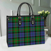 Clan Paterson Tartan Leather Bag QG80 Clan Paterson Tartan Today
