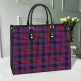 Clan Montgomery Modern Tartan Leather Bag RI72 Clan Montgomery Tartan Today