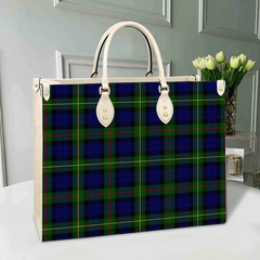 Clan MacEwen Modern Tartan Leather Bag NF79 Clan MacEwen_MacEwan Tartan Today