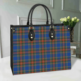Clan MacBeth Ancient Tartan Leather Bag NG85 Clan MacBeth Tartan Today