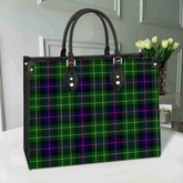 Clan Leslie Hunting Ancient Tartan Leather Bag CF62 Clan Leslie Tartan Today