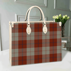 Clan Davidson Dress Dancers Tartan Leather Bag HA83 Clan Davidson Tartan Today