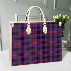 Clan Montgomery Modern Tartan Leather Bag RI72 Clan Montgomery Tartan Today