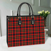 Clan Innes Modern Tartan Leather Bag VP47 Clan Innes Tartan Today
