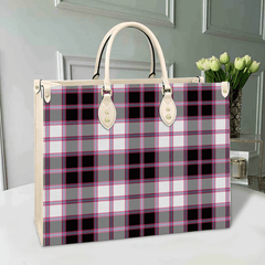 Clan MacPherson Hunting Modern Tartan Leather Bag EY40 Clan MacPherson Tartan Today