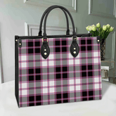 Clan MacPherson Hunting Modern Tartan Leather Bag EY40 Clan MacPherson Tartan Today