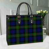 Clan Gunn Modern Tartan Leather Bag ES37 Clan Gunn Tartan Today