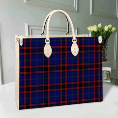 Clan Home Modern Tartan Leather Bag YX46 Clan Home/Hume Tartan Today